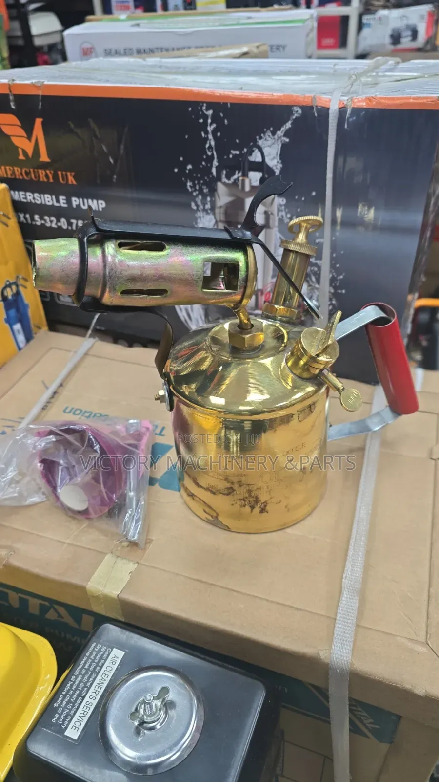 Brass Blow Lamp