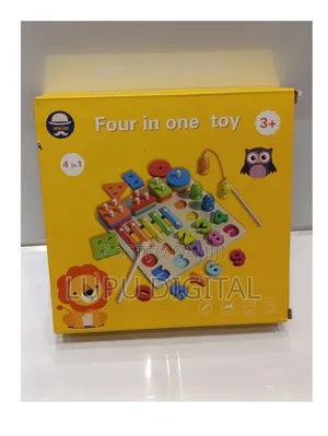 Four in One Montessori 
Wooden Mateial.