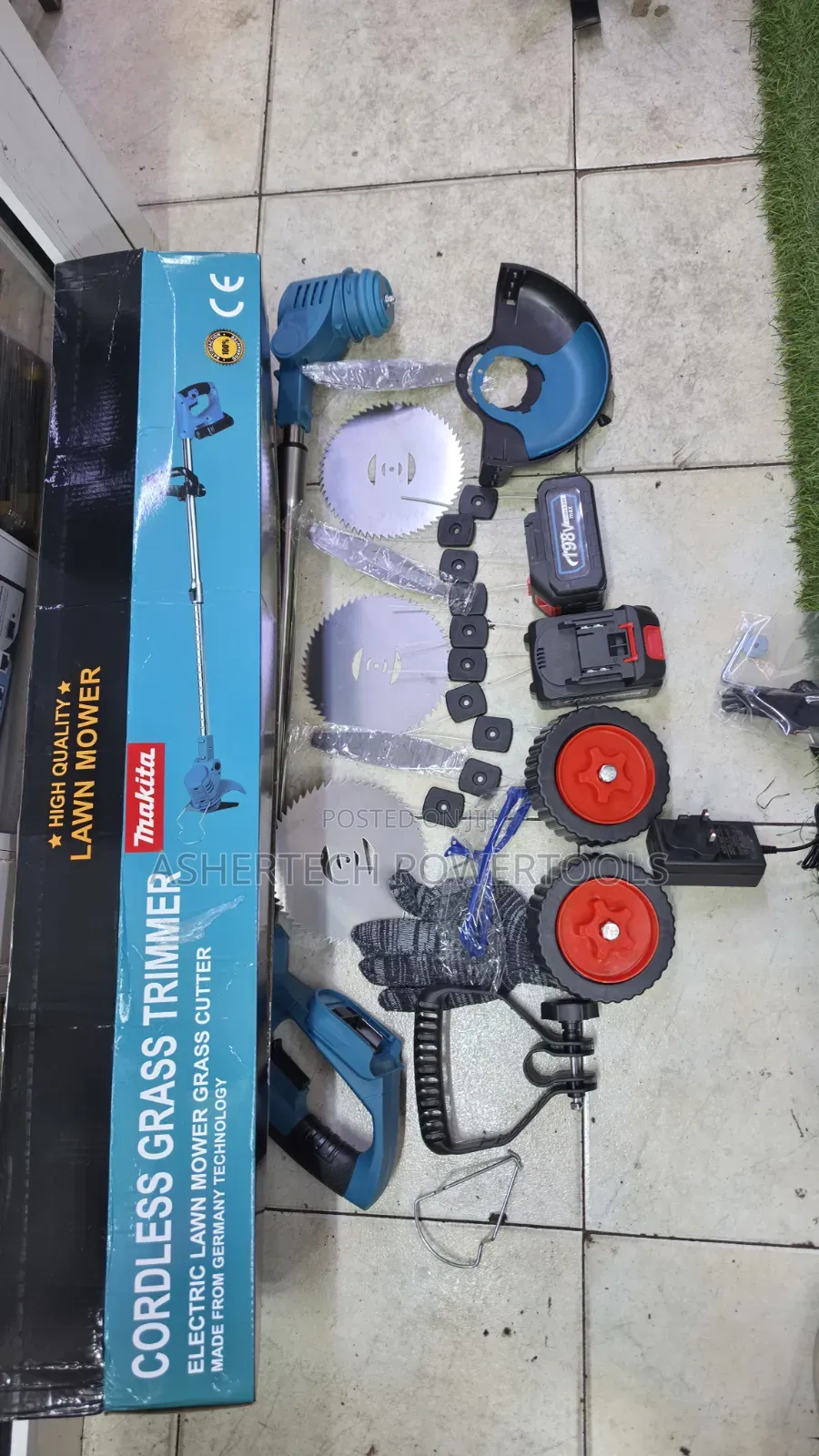 Brush Cutter Cordless/ Rechargeable Grass Trimmer