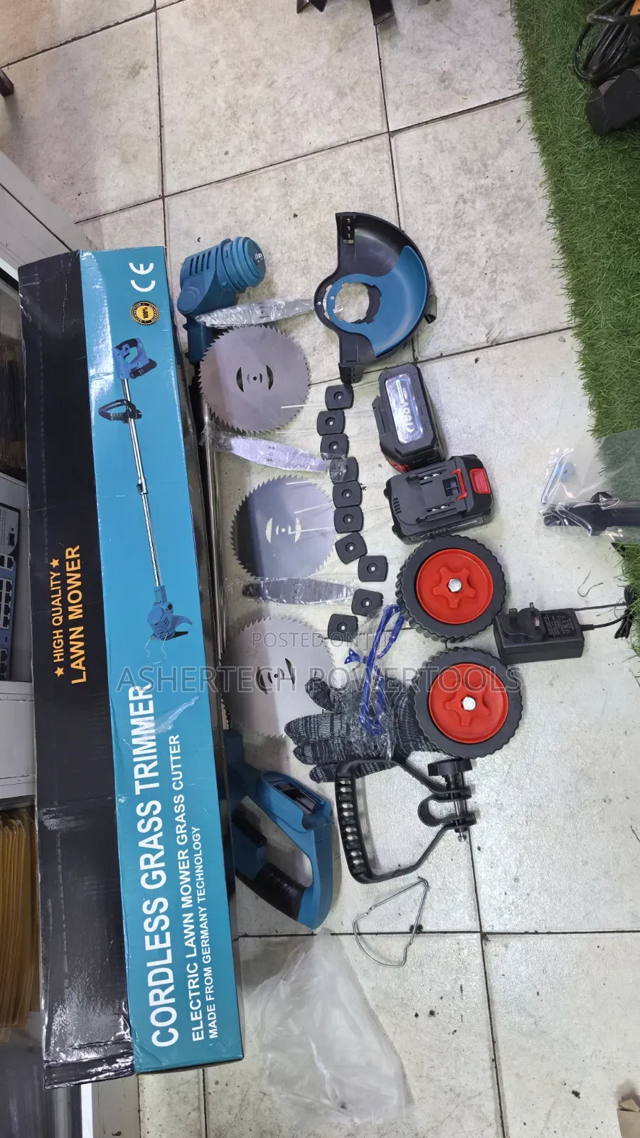Brush Cutter Cordless/ Rechargeable Grass Trimmer