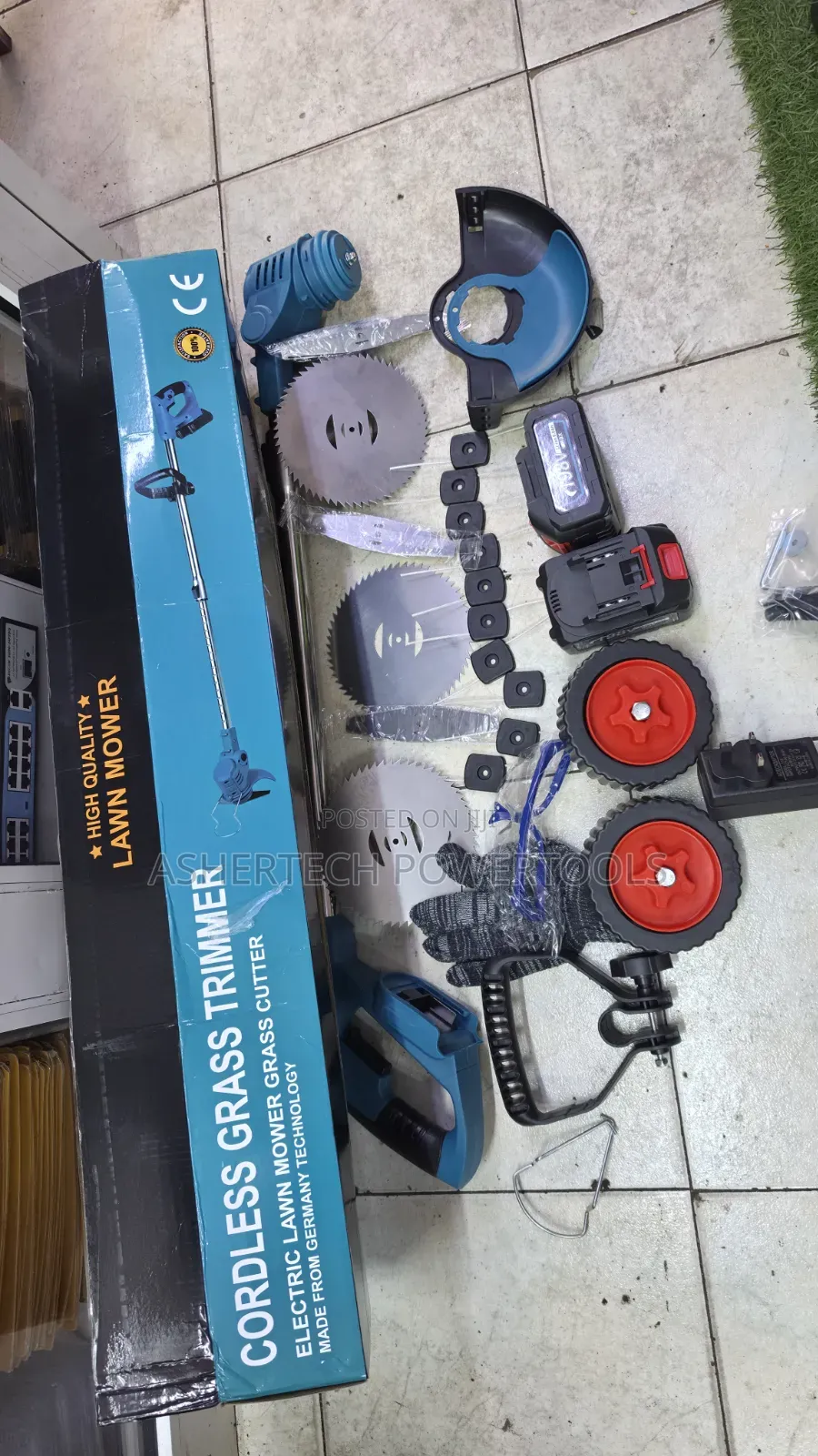 Brush Cutter Cordless/ Rechargeable Grass Trimmer