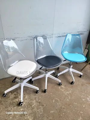 Transparent Swivel Office Chair