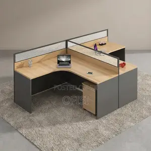 Office Workstation; Office 2-Way Curved Workstation
