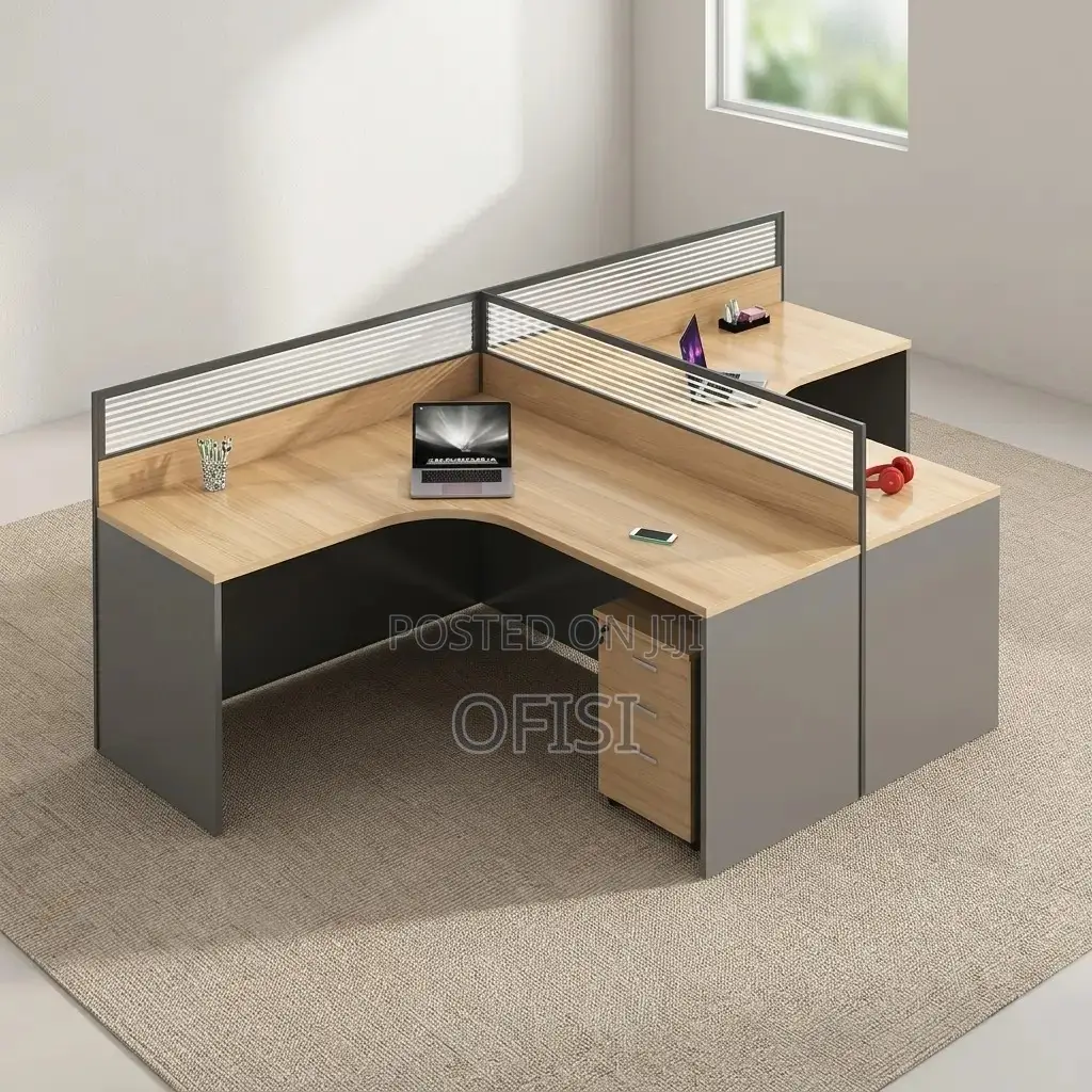 Office Workstation; Office 2-Way Curved Workstation