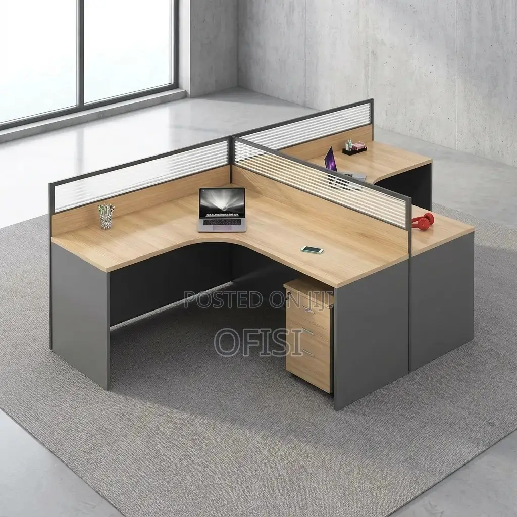 Office Workstation; Office 2-Way Curved Workstation