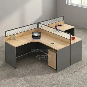 Office Workstation; Office 2-Way Curved Workstation