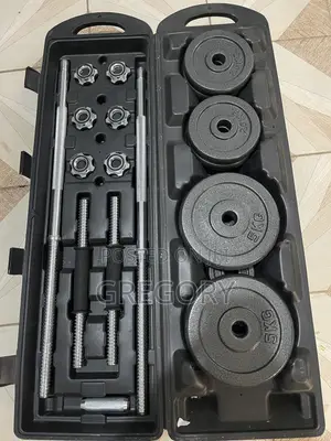 50kg Dumbell and Barbell