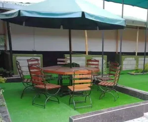 6-Seater Garden Chairs+tables+canopy+ as a Set