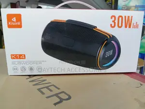 Kisonli Portable Wireless Bluetooth Speaker - Black