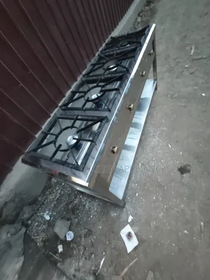 4-Partitioned Commercial Gas Stove