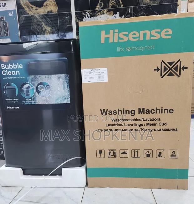 Hisense 9KG Top Load Fully Automatic Washing Machine - thumbnail 2
