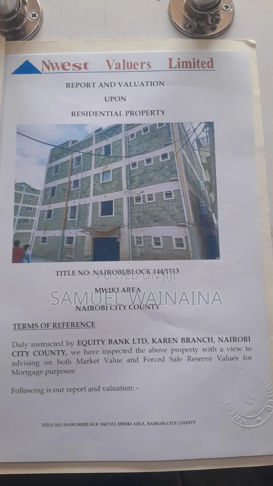 14bdrm Block of Flats in Kasarani Mwiki, Sunton Estate for sale