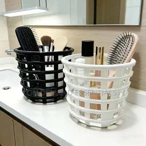 Woven Pattern Desktop Storage Box