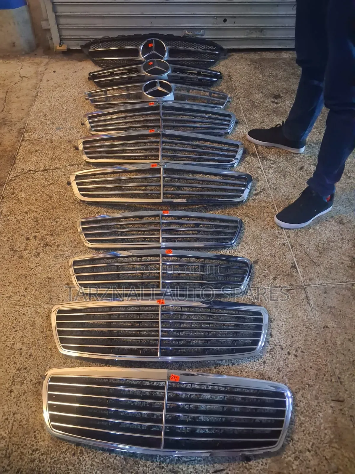 Mercedes Benz Front Grilles