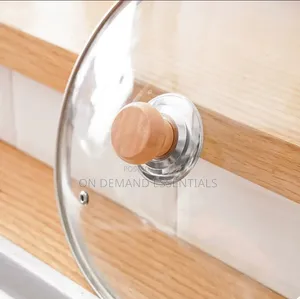 2 PCS Wooden Pot Knobs