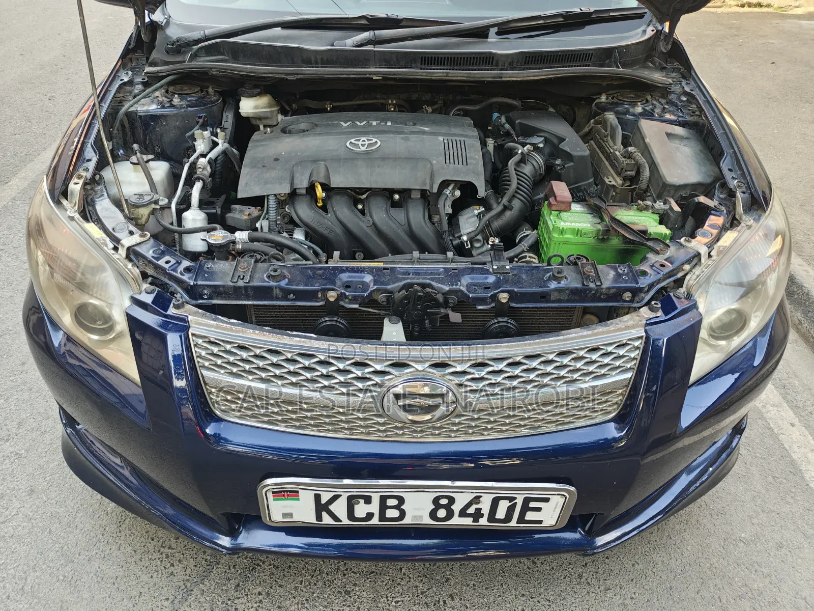 Toyota Corolla Fielder 2010 Blue