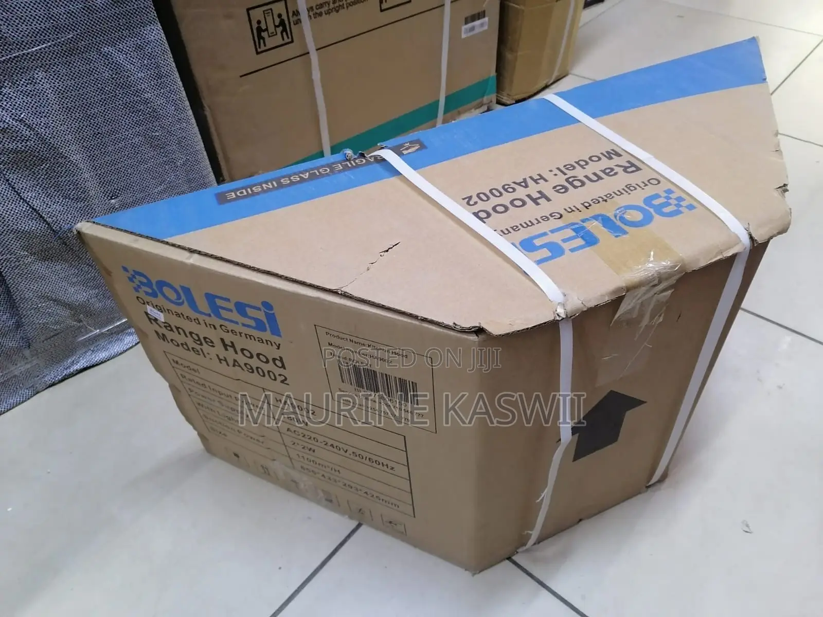 Bolesi Pyramid 90 Cm Inbuilt Hood