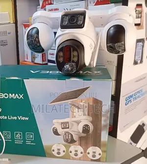 4G 4-Lens Solar Camera With SIM Card Night Vision