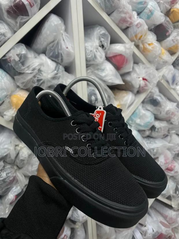 Fabric Double Sole Vans - thumbnail 3