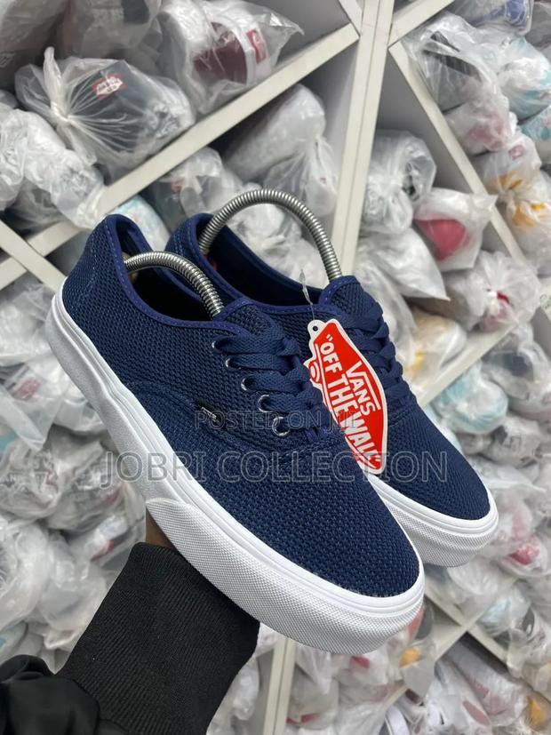 Fabric Double Sole Vans - thumbnail 4