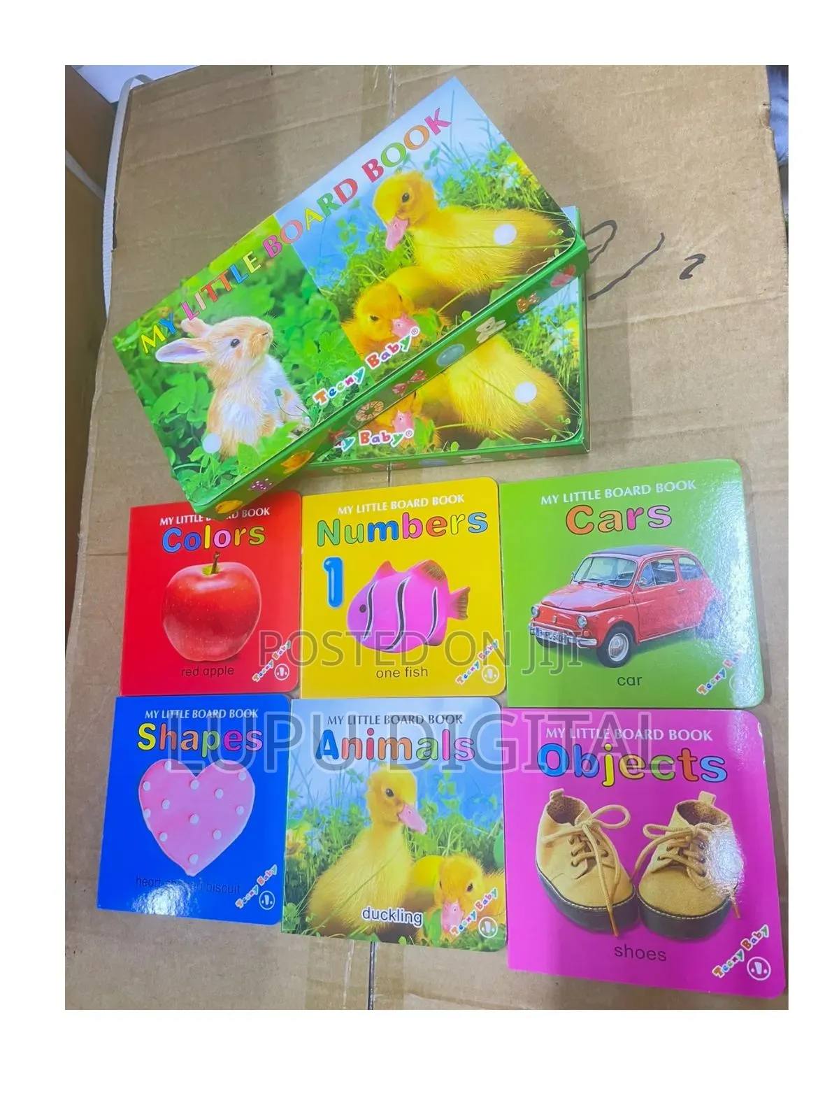 AMy Little Board Books A Set of 6 Pieces Little Hard Pages