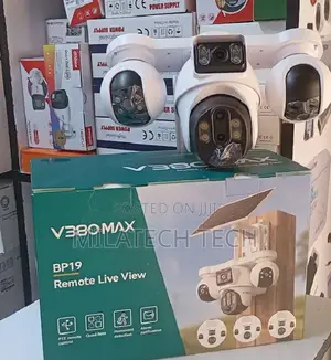 4G Solar Security Camera 4 Lens HD Night Vision
