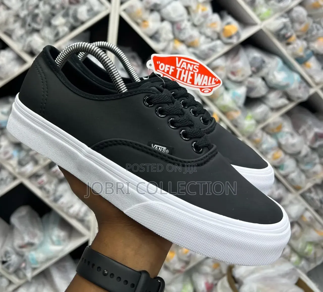 High Quality Leather Vans Sneakers