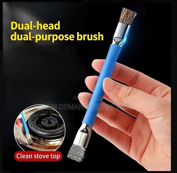 Multifunctional Double-Ended Stainless Steel Cleaning Brush - thumbnail 3