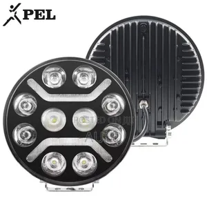 9" LED Driving Fog Lights | Round Off Road Auxiliary Lights