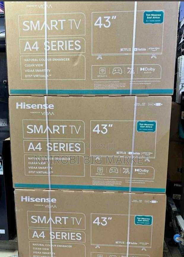 Hisense 43" A4 Series TV Available