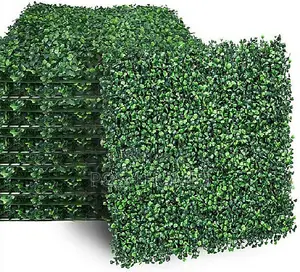 Modern and Chic Green Hedge Panels