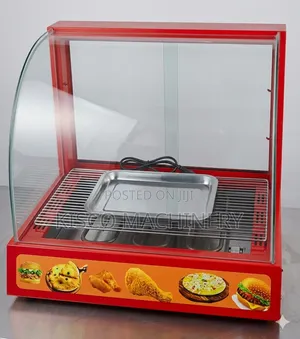 Imported Restaurant Food Display Warmer / Chips Showcase Cabinet