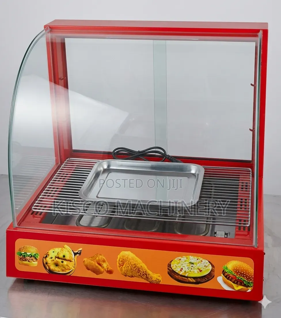 Imported Restaurant Food Display Warmer / Chips Showcase Cabinet