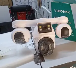 4G Solar Security Camera 4 Lens for Home Business