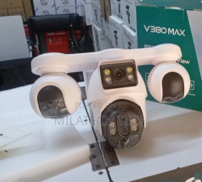 4G Solar Security Camera 4 Lens for Home Business