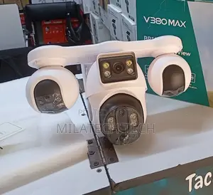 4g 4-Lens 4g Sim Solar CCTV Camera