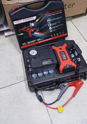 Fast Starting 12V 99800mAh Emergency Car Jump Starter Air