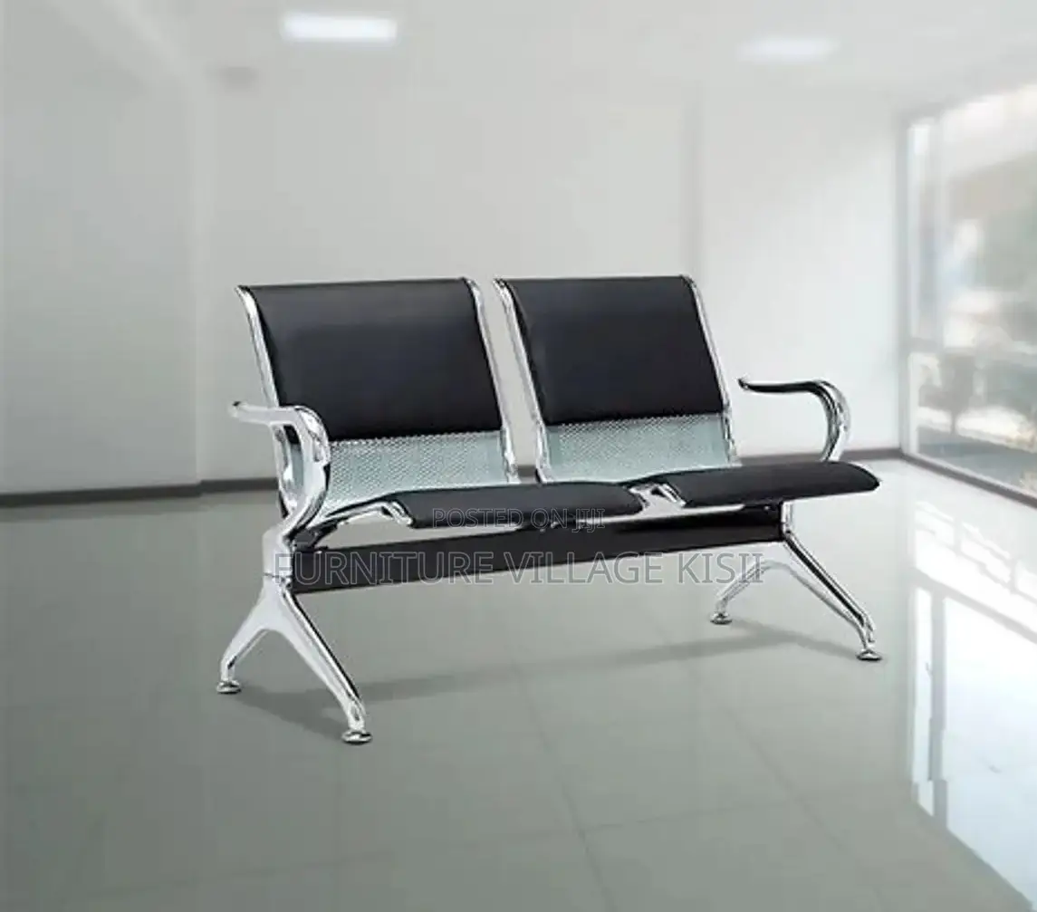 Office Chair: 2 Seater Reception Bench