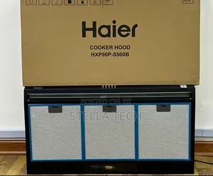 Haier 90cm Professional Kitchen Chimney Hood HXP90P-S500B
