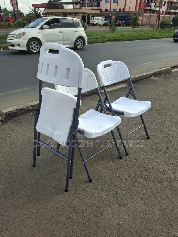 White Plastic Folding Chairs