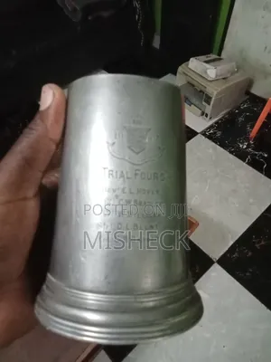 Vintage Pewter Trophy Cup