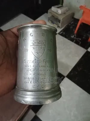 Vintage Pewter Trophy Cup