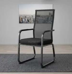 Office Chairs; High Backrest Visitors Seat With Mesh Rest