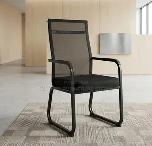 Office Chairs; High Backrest Visitors Seat With Mesh Rest