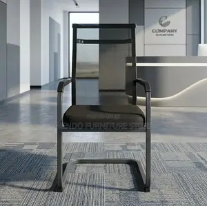Office Chairs; High Backrest Visitors Seat With Mesh Rest