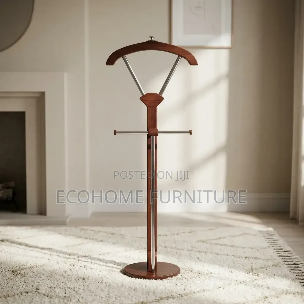Coat Stand – Wooden Metal Office Clothes Hanger Stand