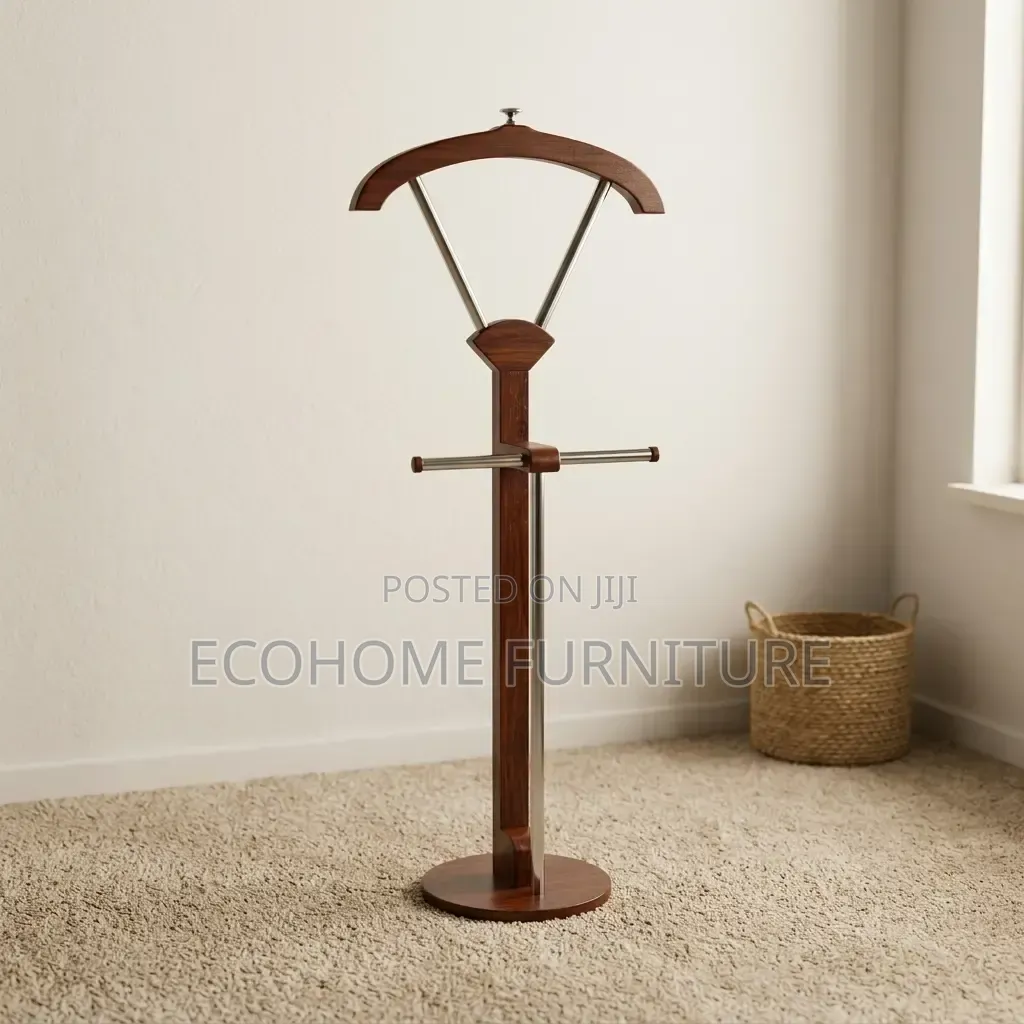 Coat Stand – Wooden Metal Office Clothes Hanger Stand