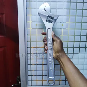 TOLSEN Adjustable Wrench 18" /450mm Chrome Plated Steel Spanner