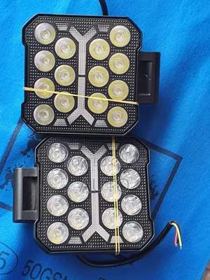 4" Dual LED Work Lights | Square Off Road Auxiliary Lights