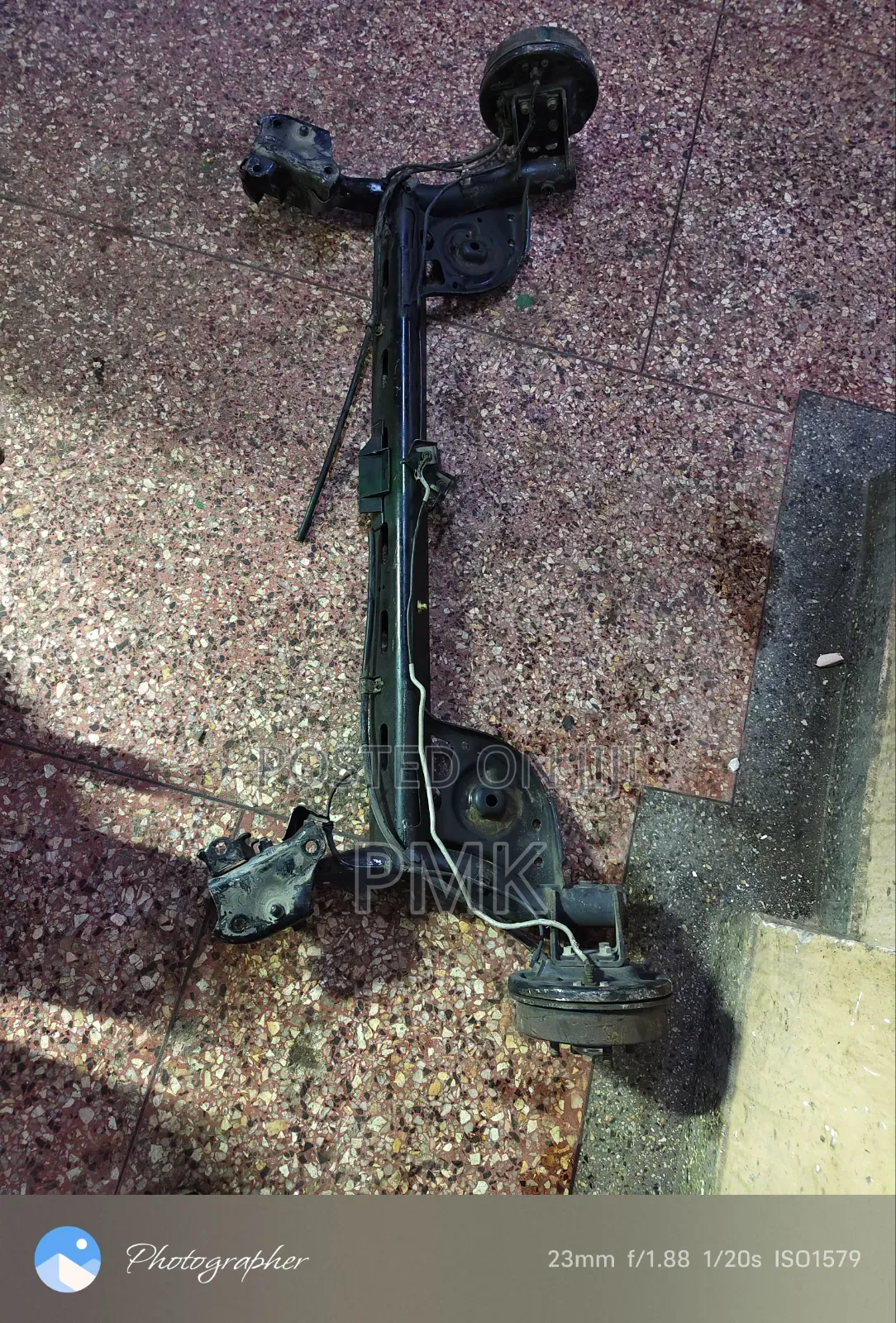 Nissan March Rear Beam